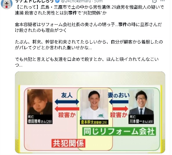 黒瀬・三原 連続殺人事件